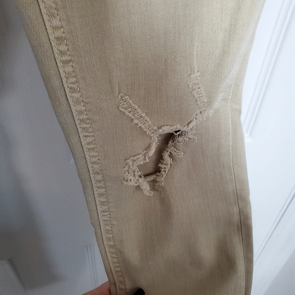 FREE People Busted Knee Distressed Skinny Pants - Picture 3 of 11